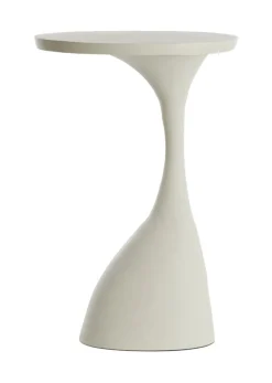 Light & Living Bijzettafel Macau 55cm hoog, kleur Mat Crème Cru00e8me
