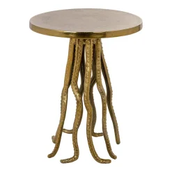 Sale Richmond Interiors Bijzettafel Macey 41cm, kleur Goud