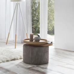 Online Artistiq Living Bijzettafel Maddy 50cm Grijs