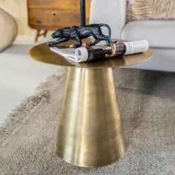 Discount By-Boo Bijzettafel Mastic 50cm, kleur Goud