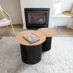 Artistiq Living Bijzettafel Maurita Kurk, Set van 2