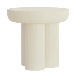 Hot Light & Living Bijzettafel Mizuho 50cm, kleur Crème Cru00e8me