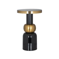 Sale Richmond Interiors Bijzettafel Mose kleur Zwart