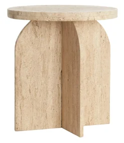 Clearance Light & Living Bijzettafel Otinia Travertin, kleur Zand
