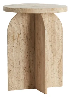 Clearance Light & Living Bijzettafel Otinia Travertin, kleur Zand