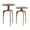Clearance Light & Living Bijzettafel Pano Set van 2 stuks, kleur Brons