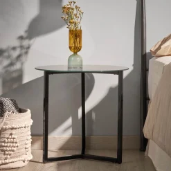Clearance Kave Home Bijzettafel Raeam Zwart