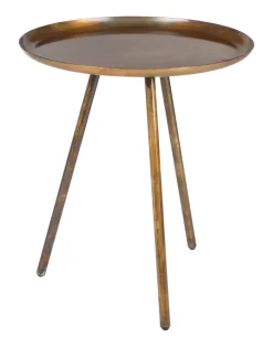 Clearance ZILT Bijzettafel Rafael Koper