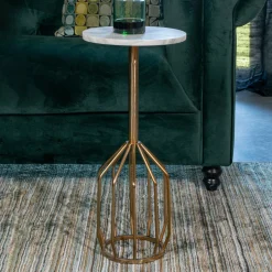 Clearance Dutchbone Bijzettafel Salerno Marmer