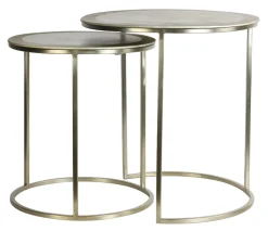 Light & Living Bijzettafel Talca Set van 2 stuks, 40/50cm