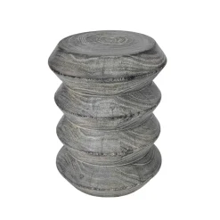 Hot Tower Living Bijzettafel Vinci Cinque Suarhout, 35cm Bruin