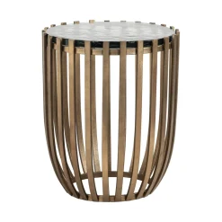 Clearance Richmond Interiors Bijzettafel Volante Glas, 47cm