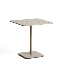 Discount Kave Home Bistrotafel Brai Staal, 70 x 70cm, kleur Beige