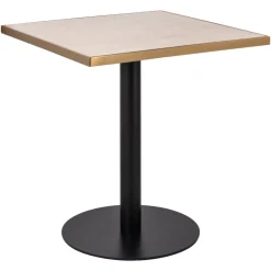 Best Richmond Interiors Bistrotafel Brazza Marmerlook, 70 x 70cm Beige