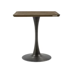 Discount Rivièra Maison Bistrotafel Montpellier Eikenhout, 70x 70cm Bruin