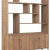 New DTP Home Boekenkast Apollo Teakhout, 210 x 170cm