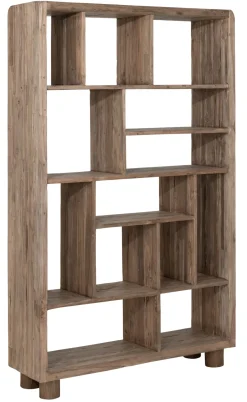 New MUST Living Boekenkast Don Teakhout, 195 x 120cm