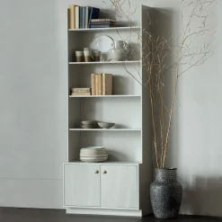 Hot WOOOD Boekenkast Madu Grenenhout, 200 x 80cm