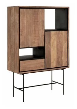 Best DTP Home Boekenkast Metropole Teakhout, 150 x 100cm Naturel