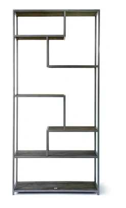 Discount Rivièra Maison Boekenkast Midtown 213 x 100cm Hout