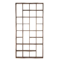 Online Eleonora Boekenkast Ozzy Mangohout, 240 x 120cm Bruin