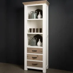 New Tower Living Boekenkast Parma kleur wit Wit (RAL 9010)