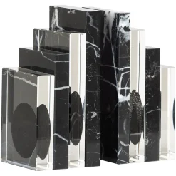 Clearance Richmond Interiors Boekenstandaard Fancy Crystal en marmer