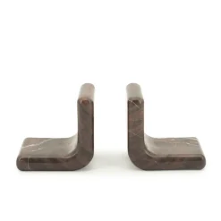 Sale By-Boo Boekenstandaard Rosso Marmer Rood