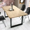 Outlet Artistiq Living Boomstam Eettafel Tinata Acaciahout, kleur Naturel