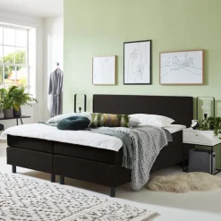 Outlet Sohome Boxspring Stockholm kleur zwart