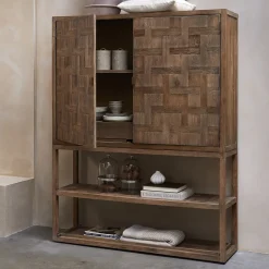 Online Rivièra Maison Buffetkast Fraser Island Eikenhout, 190 x 150cm