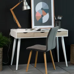 Hot Bendt Bureau / sidetable Märta 110 x 50cm met 3 laden