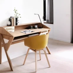 Discount Ethnicraft Bureau Origami Geolied Eikenhout, 135 x 55cm