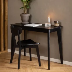 Discount Bendt Bureau Torkil 100 x 50cm, kleur Zwart