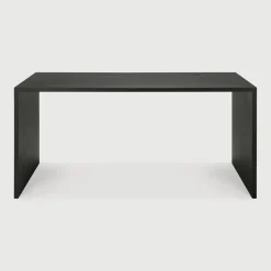 Sale Ethnicraft Bureau U Gevernist Eikenhout, kleur Zwart