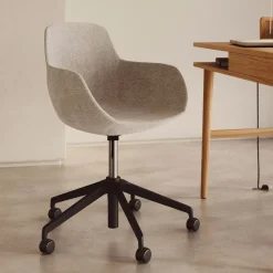 Clearance Kave Home Bureaustoel Tissiana Chenille