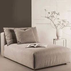 Best Nohr Daybed Booth Linnen, kleur Bruin