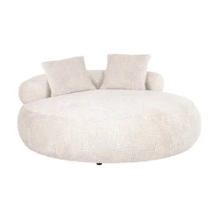 Clearance Richmond Interiors Daybed Tivola Chenille, kleur Crème