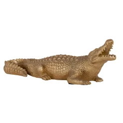 Online Richmond Interiors Decoratie Crocodile 62cm, kleur Goud