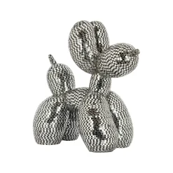 Discount Richmond Interiors Decoratie Dog Spiegel, kleur Zwart