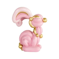 Outlet Richmond Interiors Decoratie Rabbit 31cm, kleur Roze