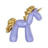Outlet Richmond Interiors Decoratie Unicorn 31cm, kleur Paars