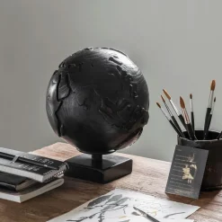 Outlet MUST Living Decoratie Wereldbol Teakhout