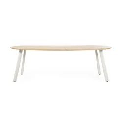 Clearance Eleonora Deens Ovale Eettafel Dion Eiken Naturel