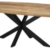 Online DTP Home Deens Ovale Eettafel Evo Teakhout, 240 x 110cm