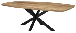 Online DTP Home Deens Ovale Eettafel Evo Teakhout, 240 x 110cm