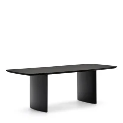 Hot Kave Home Deens Ovale Eettafel Litto MDF, kleur Zwart