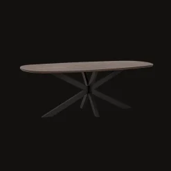 New Tower Living Deens Ovale Eettafel San Marino Eiken