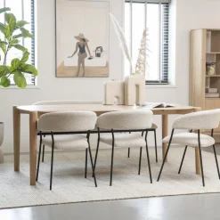 Sale Eleonora Deens Ovale Eettafel Selbu Eiken Naturel