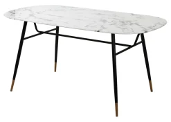 Sale Artistiq Living Deens Ovale Eettafel Steffani Marmerlook